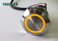 China Mini-LED-Licht-Drucktastenschalter 19mm, das kurzzeitigfeuchtigkeitsfestes verriegelt exportateur