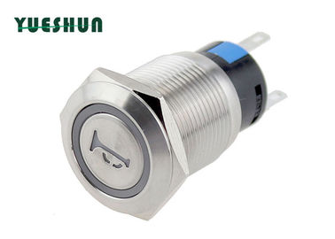 China LED-Licht-Autohupe-Drucktastenschalter-Antivandalen-Momentanselbstzurückstellen distributeur