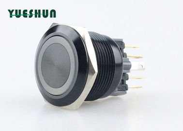 China Des langlebigen Gutes 22mm Licht-Ring des Aluminium-Drucktastenschalter-LED für althergebrachte Presse distributeur