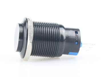 China 19 Millimeter Metalldruckknopf, 3 Pin-Automobildrucktastenschalter verriegelnd distributeur