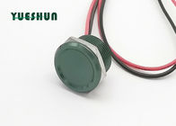Grüne Farbkörper-piezo Drucktastenschalter, Aluminiumdrucktastenschalter