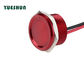 China Kundengebundene piezo Berührungsschalter-rote Farbe für 25mm Entlüftungsloch-Platte exportateur