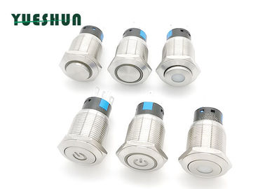 China Dauerhafter LED-Licht-Edelstahl-Druckknopf 110V 220V für althergebrachte Presse distributeur