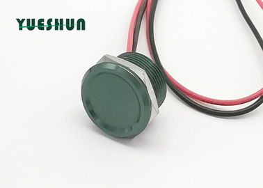 China Grüne Farbkörper-piezo Drucktastenschalter, Aluminiumdrucktastenschalter usine